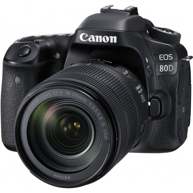 Canon EOS 80D DSLR Camera with 18-135mm Lens - GP Pro