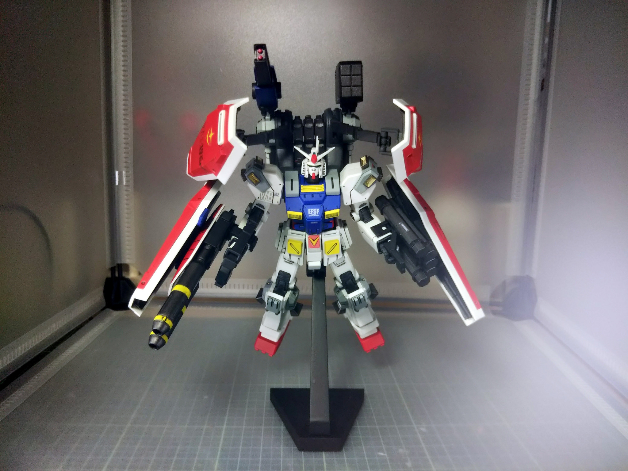 HG フルアーマーガンダム サンダーボルト WB仕様｜take0228さんの