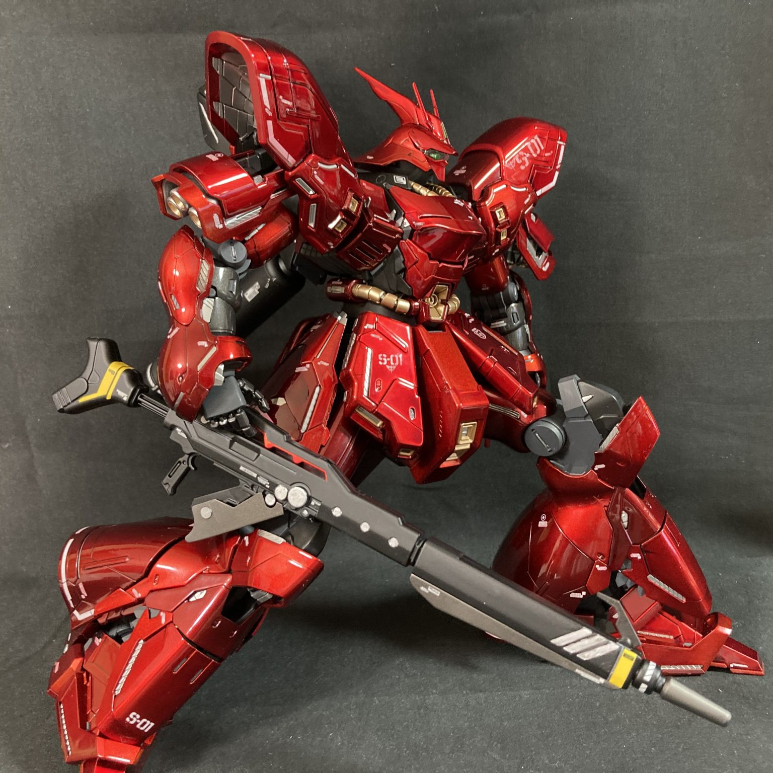 MGサザビーVer.Ka キャンディ塗装｜SOLIDさんのガンプラ作品｜GUNSTA