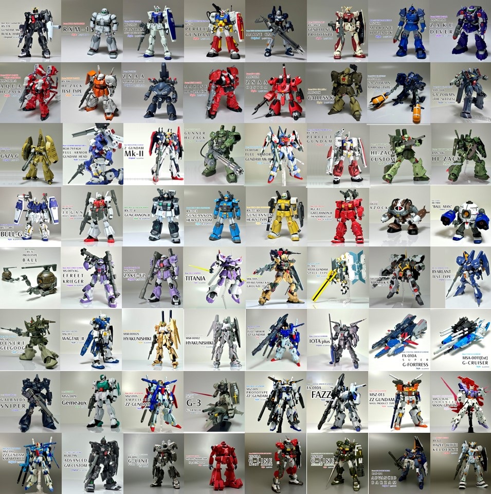 2024年の作品全投稿！｜gpo144さんのガンプラ作品｜GUNSTA（ガンスタ）