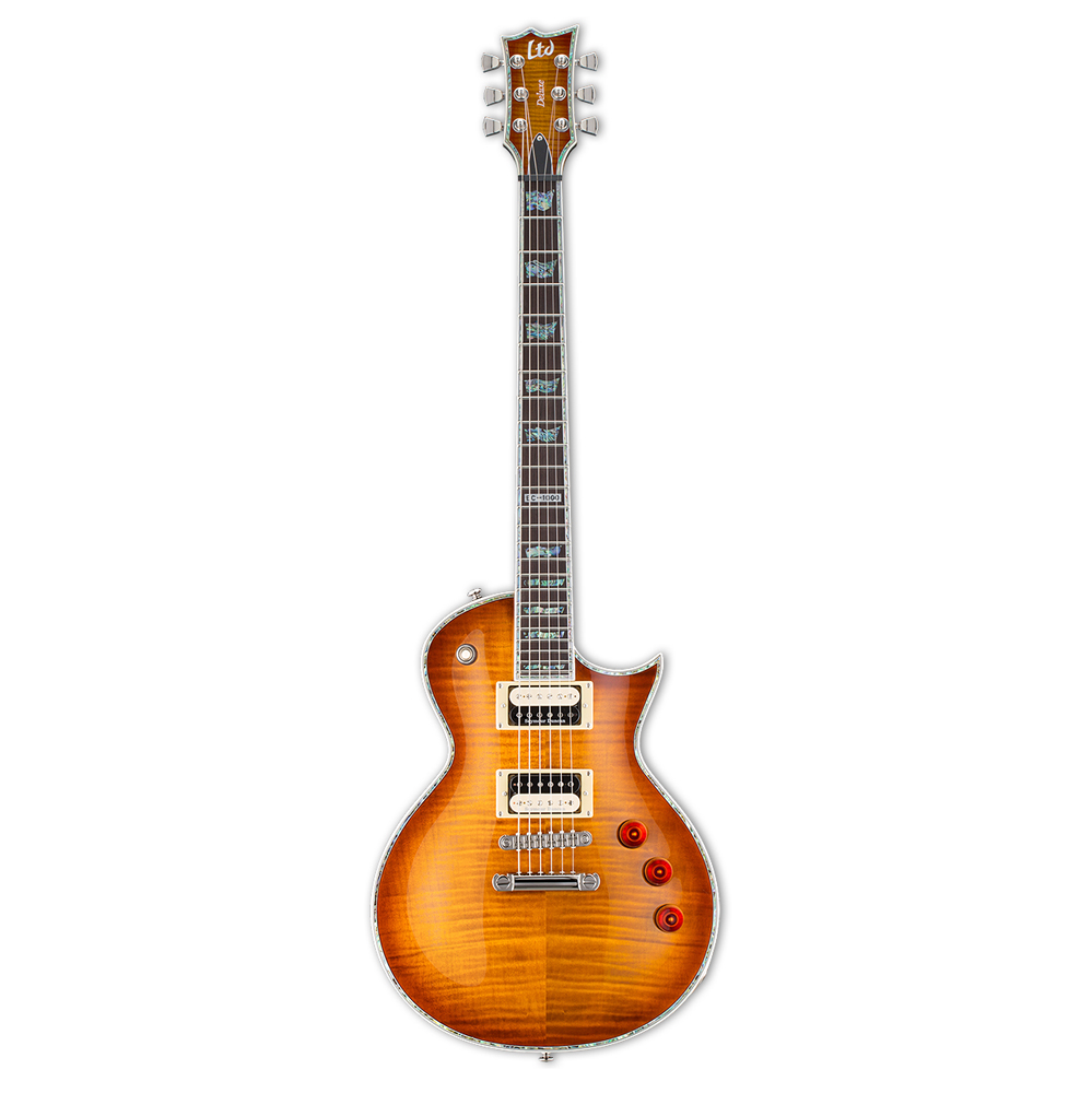 LTD EC-1000FM Amber Sunburst (2016) – Guitar Compare