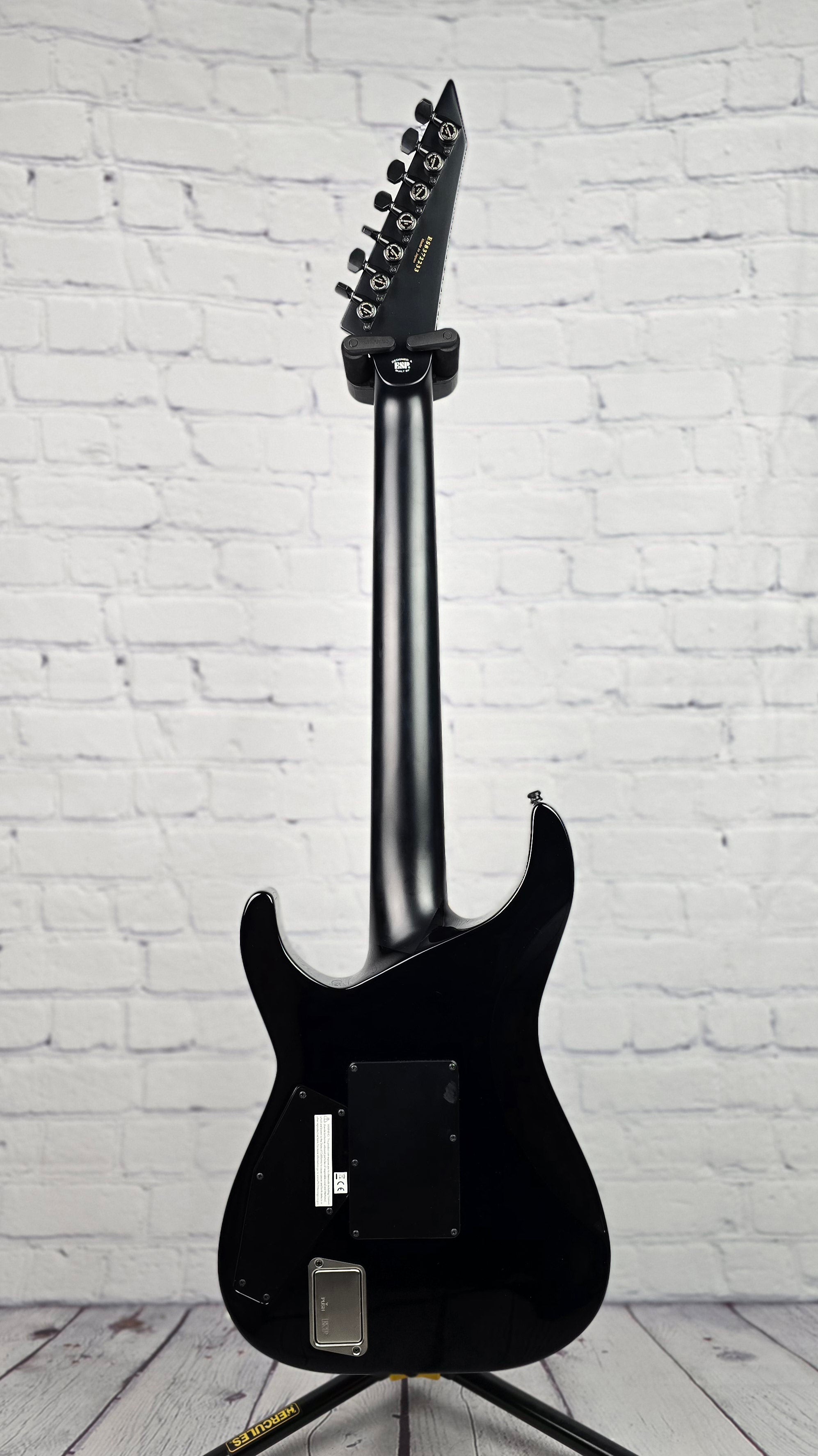 ESP E-II Horizon FR-7 7 String Electric Guitar Floyd Rose Black