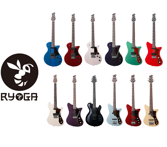 エレキギター・ベース】RYOGA これまでの価値観を覆すNEWブランド登場