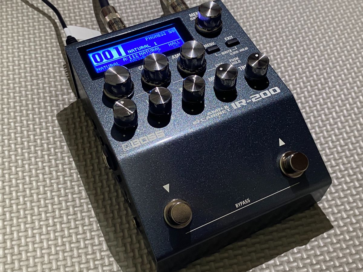 新製品レビュー】話題の BOSS IR-200 試してみました！ | ギタセレ