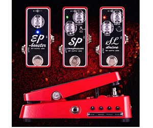 NAMM2018:エフェクター】-Xotic- 人気モデルの限定レッドカラー4機種