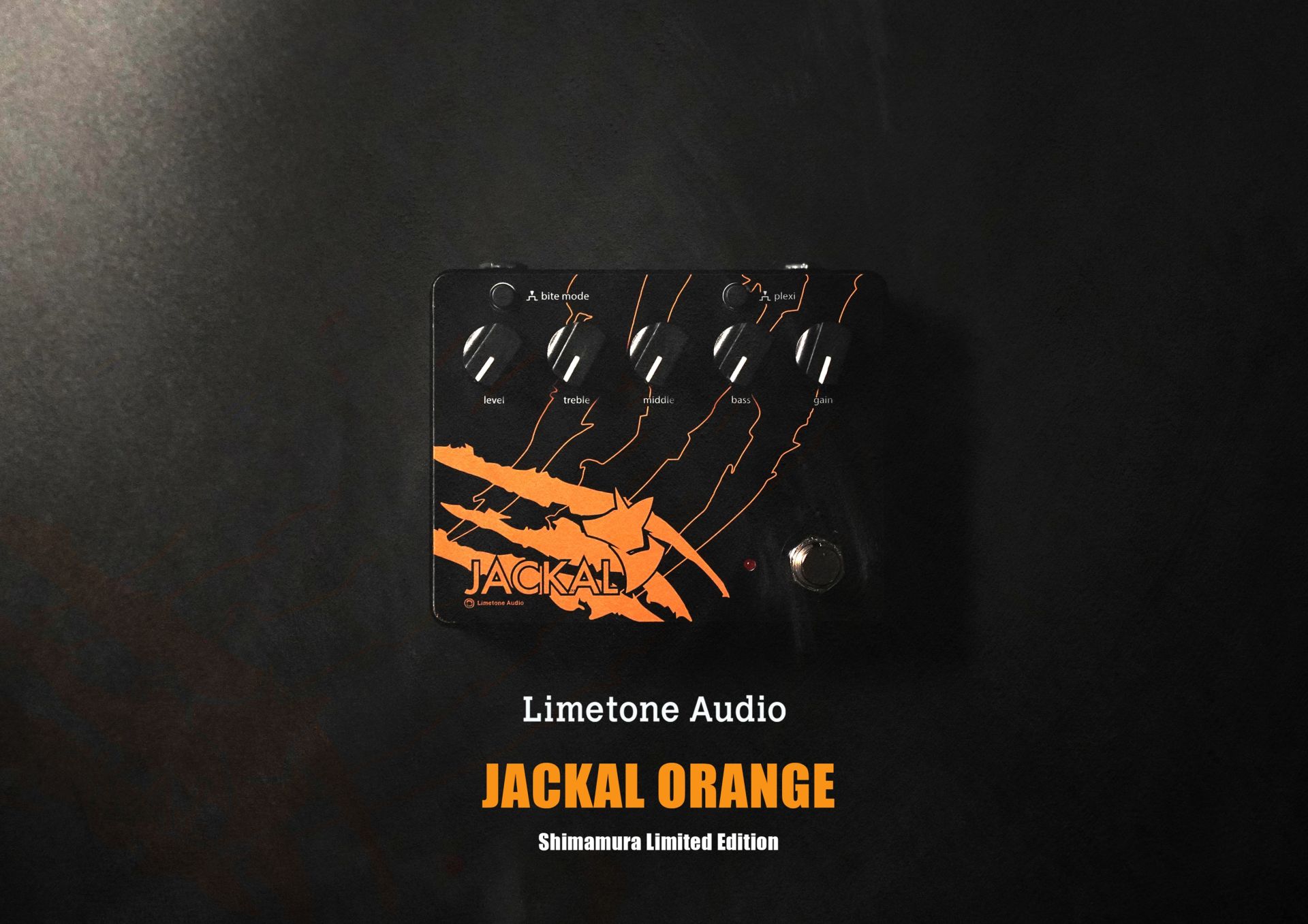 島村楽器限定カラー第2弾】Limetone Audio「JACKAL ORANGE」発売決定