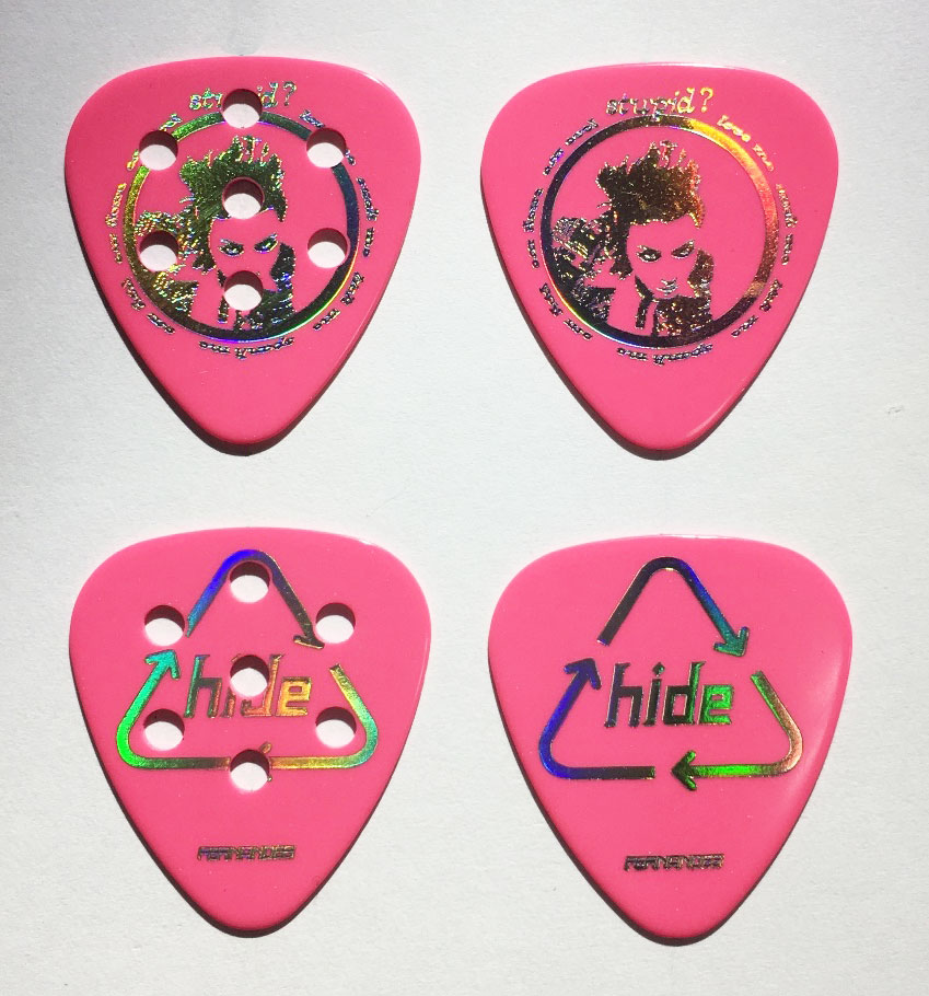 ピック】FERNANDES hideピックに新色ピンクバージョンが追加