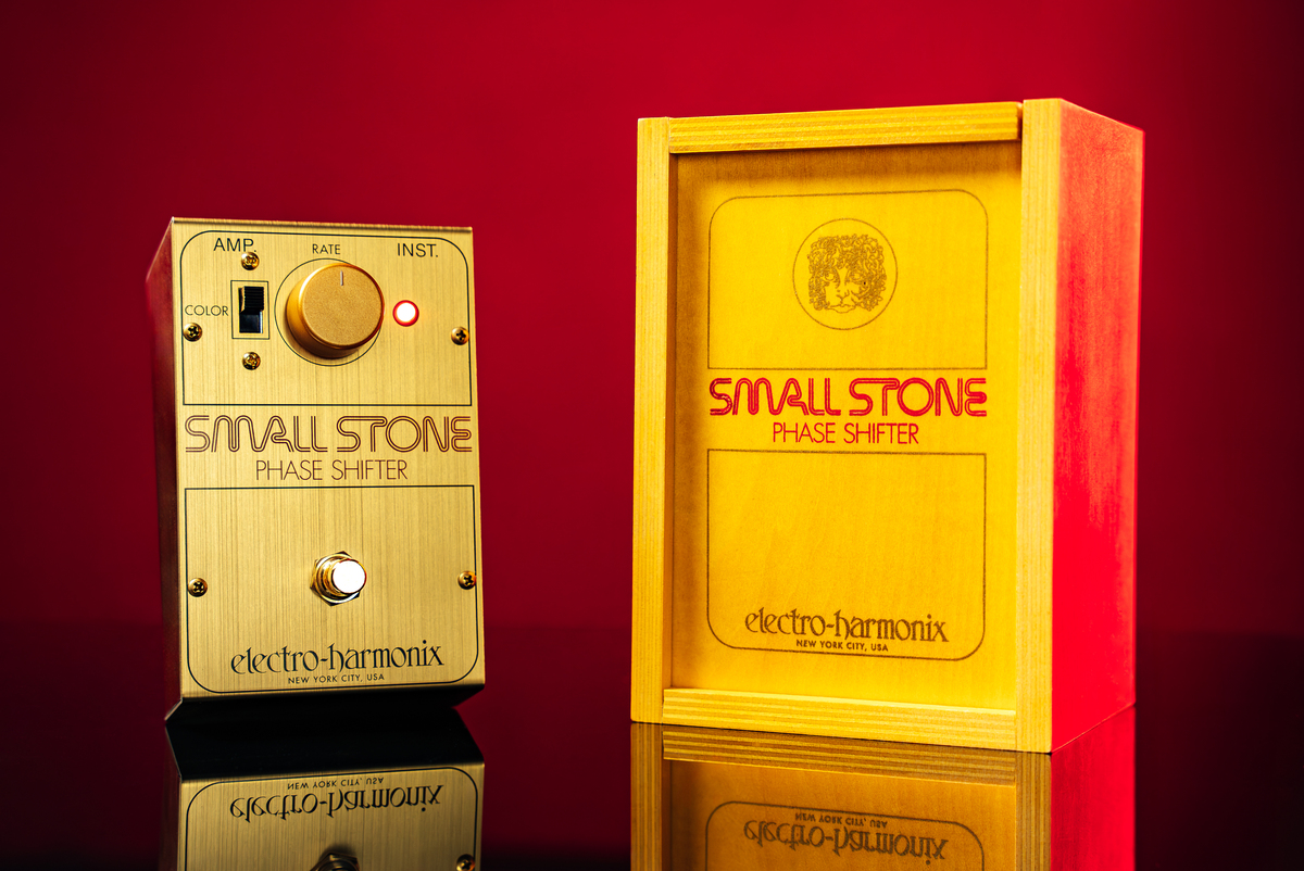 electro-harmonix 50周年限定「Golden Small Stone」堂々登場