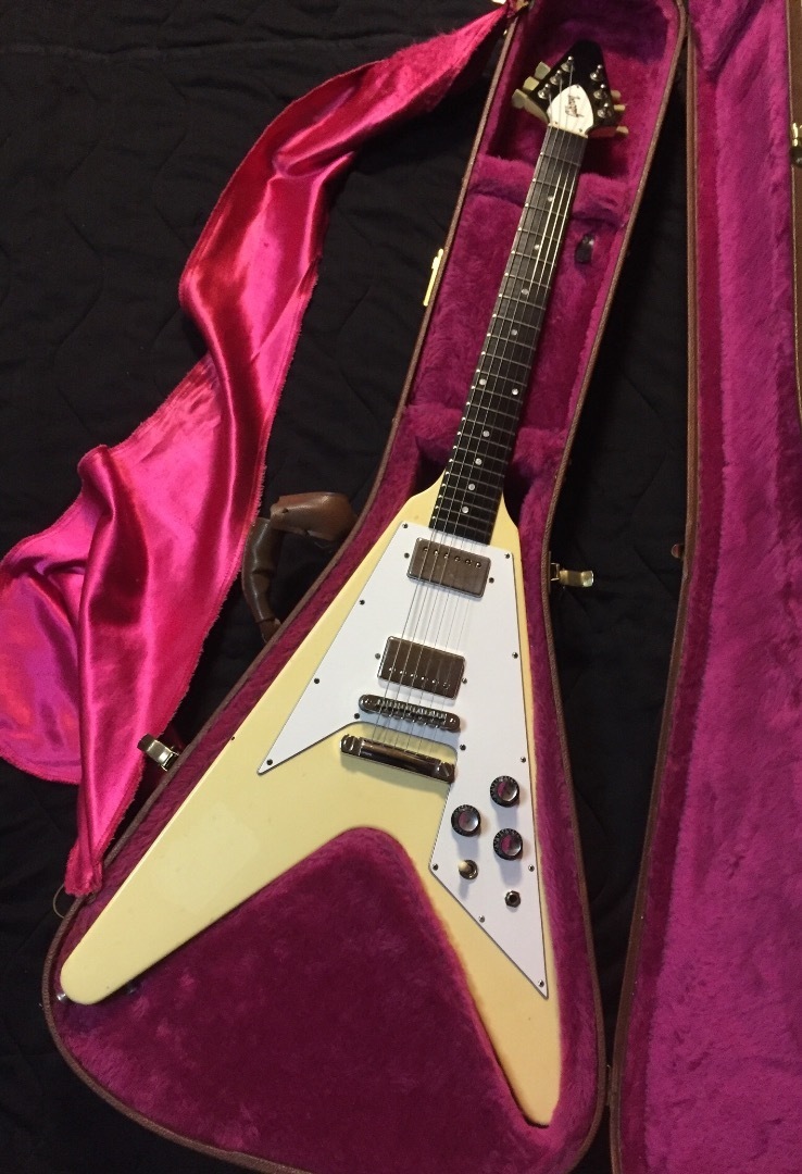 1995 Gibson Flying V 67 Reissue / Classic White 〜 Ebony
