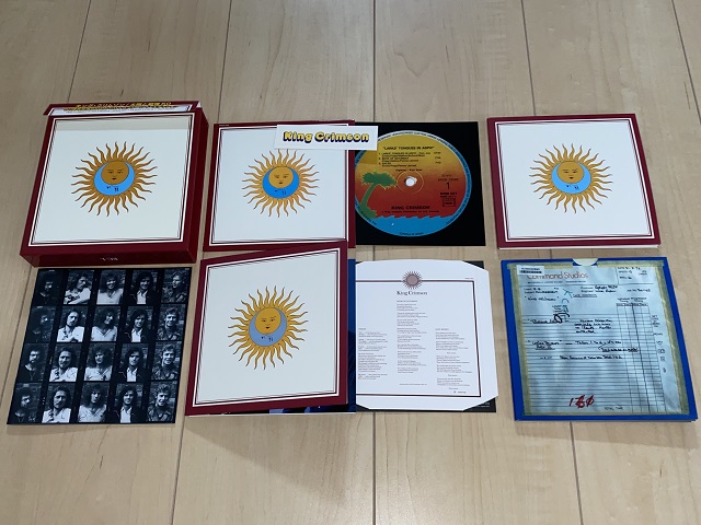 キング・クリムゾン 「太陽と戦慄 50」50周年記念2SHM-CD+2ブルーレイ