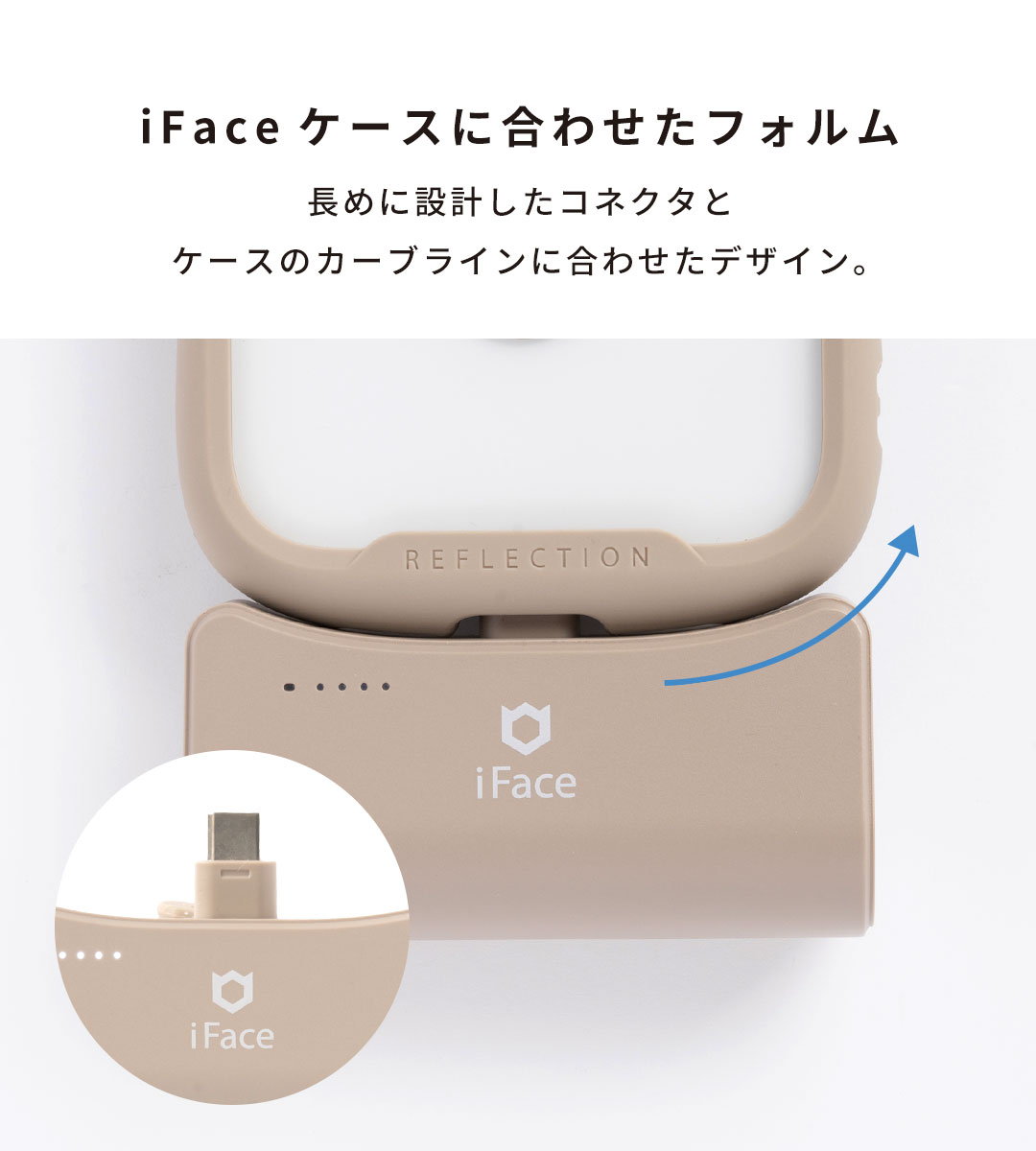iFace 急速充電対応 ダイレクトモバイルバッテリー｜iFace公式