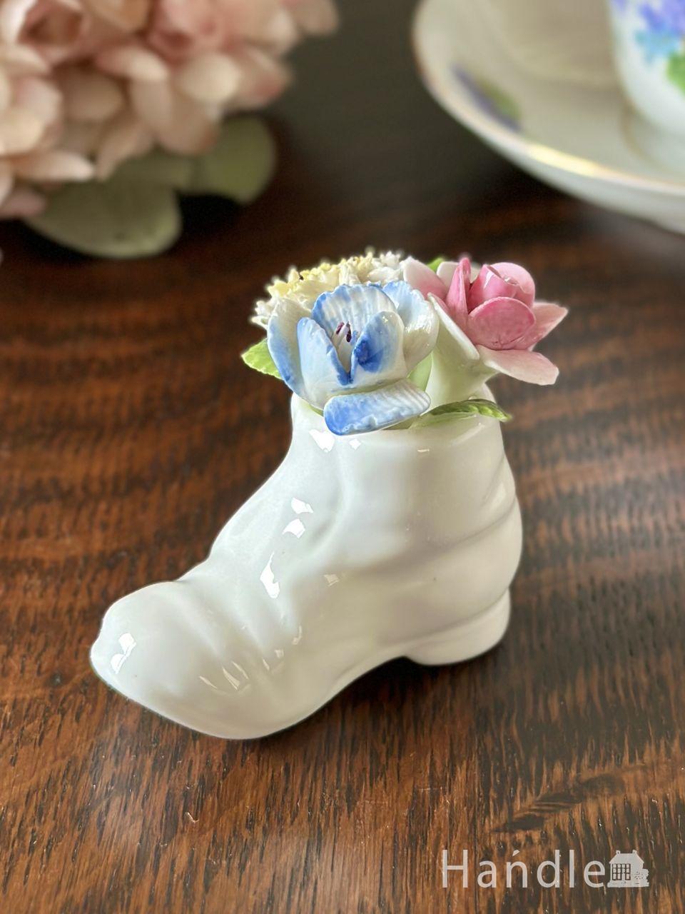 英国アンティークの真鍮製のオブジェ、イギリスで見つけたブラスホース