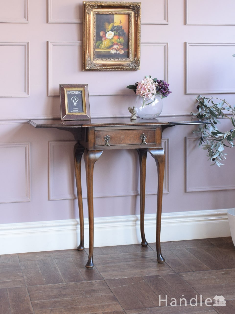 アンティーク 大正 チェスト 鍛鉄 ハンドル 7段 収納 サイドテーブル