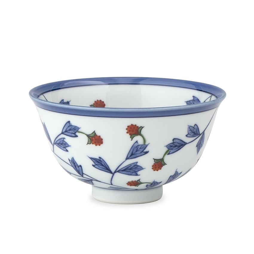 源右衛門窯 染錦苺絵(赤) 飯碗: TORIYOSE | HANEDA Shopping 羽田空港