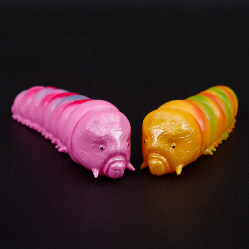 2月22日(日)11時より販売開始】【ブルマァク】ミニモスラ幼虫(イエロー