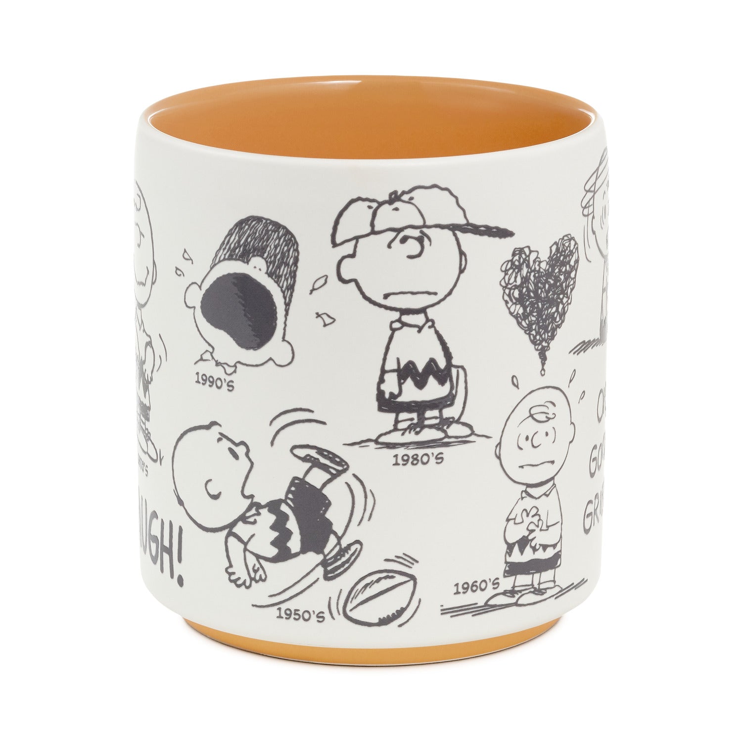 送料無料 Peanuts® 75周年 マグカップ チャーリー・ブラウン 17.5