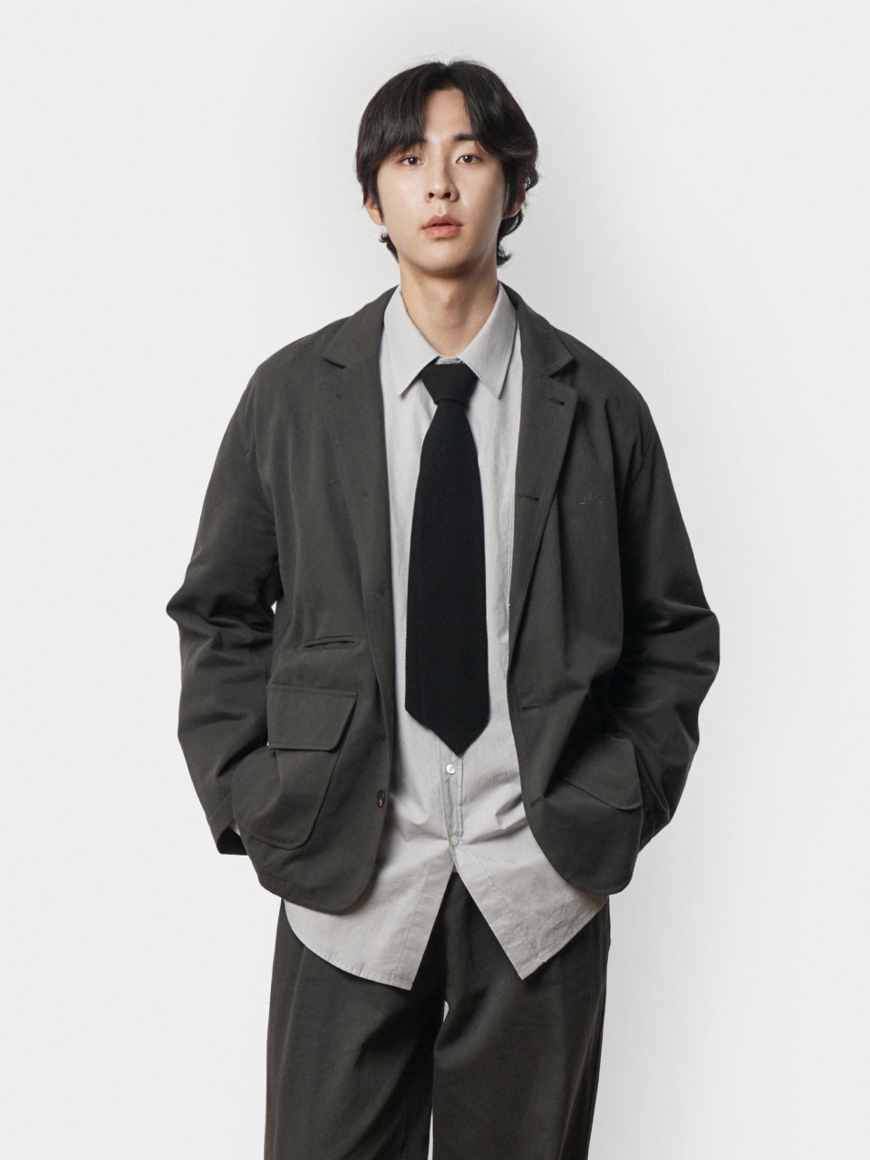 MUSINSA公式 | Havehad 24fw City Worker Club Jacket(Charcoal)