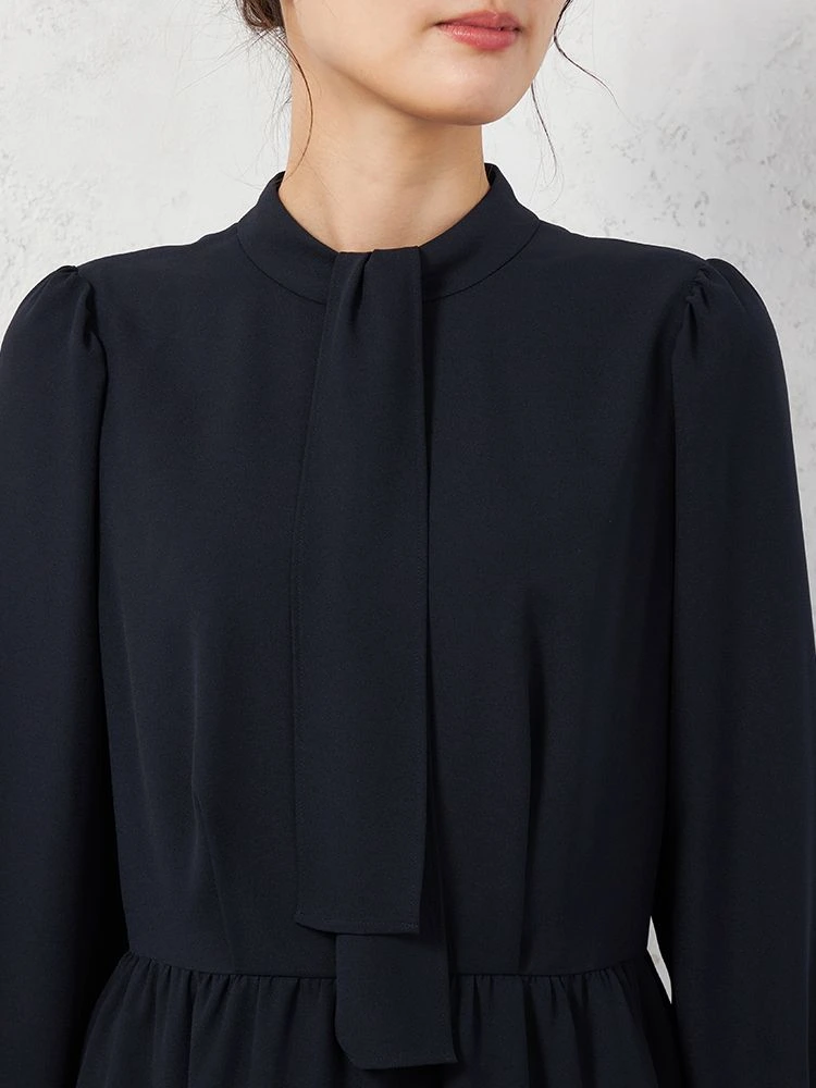 セレモニーワンピ3点セット】ボウタイ取り外し2WAYワンピース