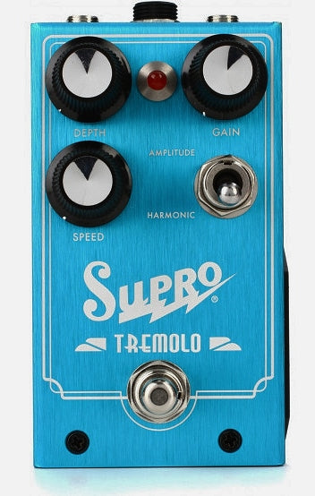 Supro Tremolo 1310 pedal for sale at Harrys Guitar Shop, Raleigh