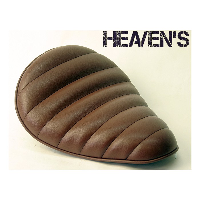 スタンダードソロシート ブラウン/タックロール | オートバイの