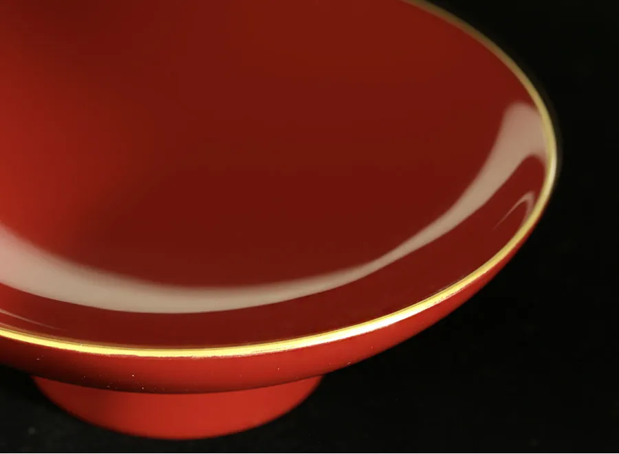 宮内庁御用達 漆器 山田平安堂】三ツ組盃 金帯 | 漆器 山田平安堂 WEB本店