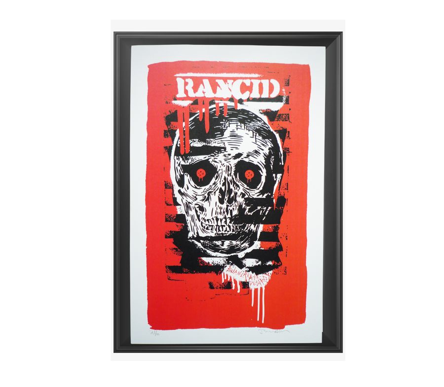 JASON ADAMS RANCID POSTER PRINT ジェイソンアダムス ランシド tim