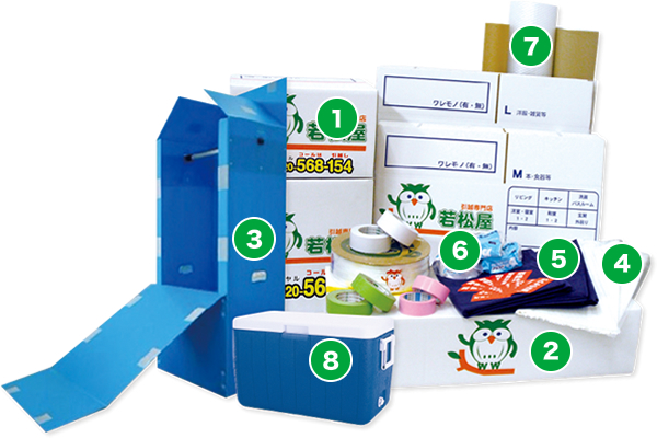 ご成約特典｜引越専門店若松屋