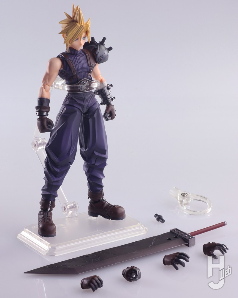 FFⅦ』オリジナル版ビジュアルを基にした「クラウド・ストライフ」がお