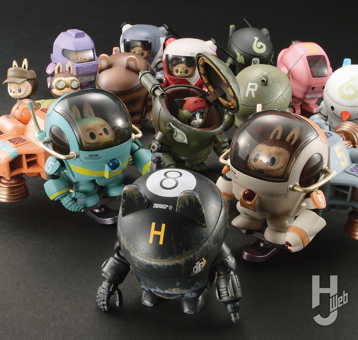 LABUBU×Ma.K.コラボ製品をアレンジ！リペイントや改造作品など