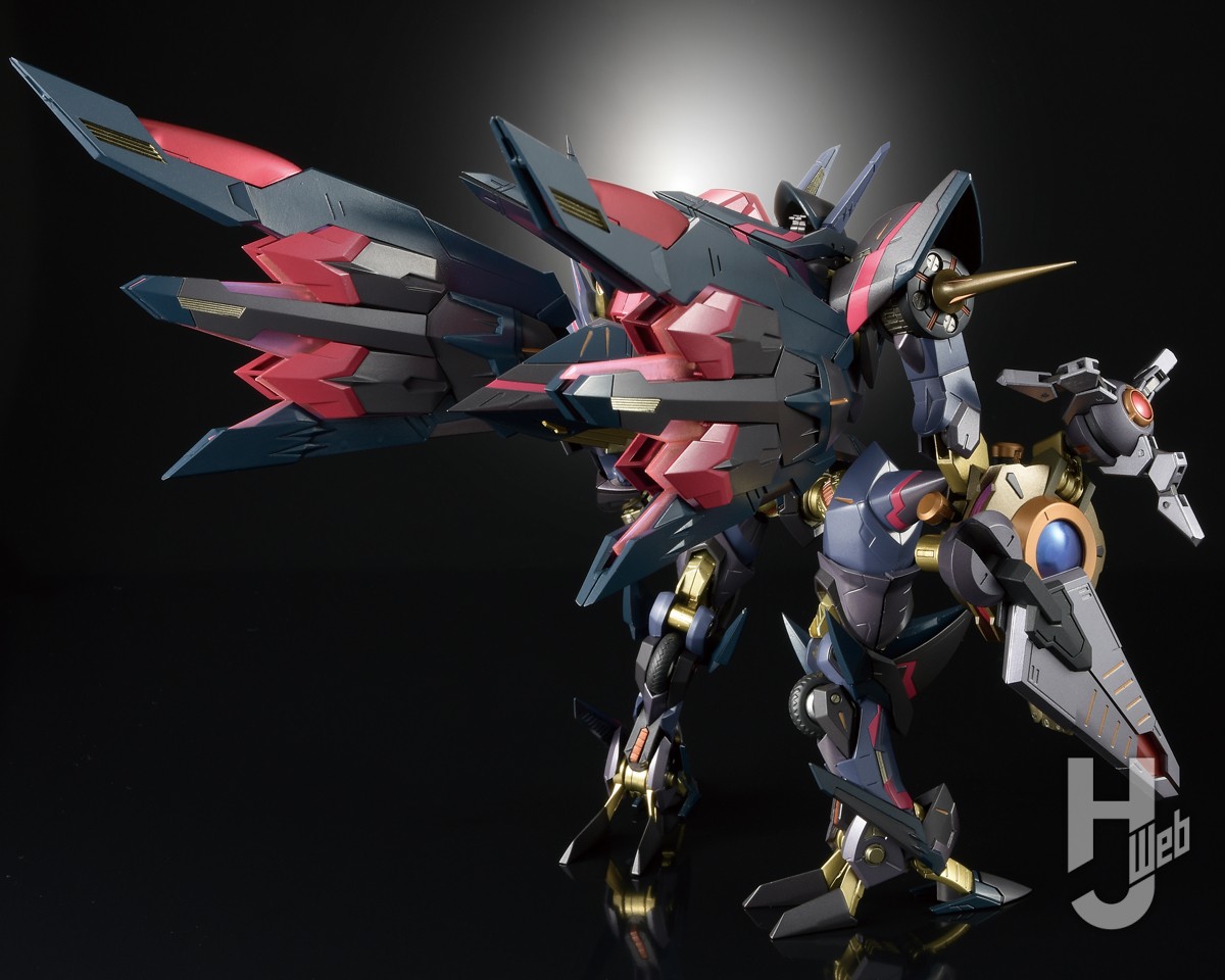 METAL BUILD DRAGON SCALE「鞠熾天-PURE ELEMENTS GUREN-」の塗装試作