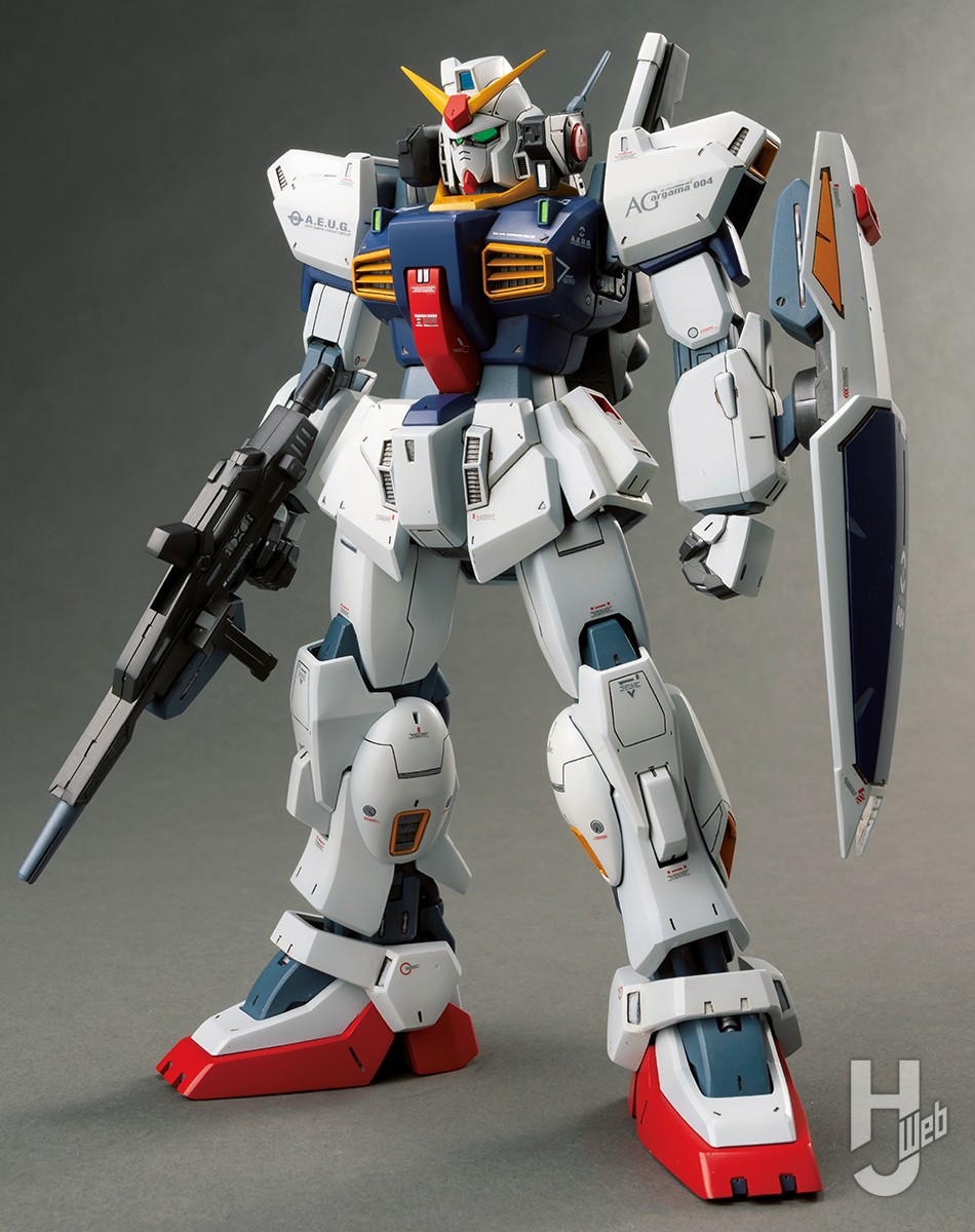 20年前のキット「MG RX-178 ガンダムMk-II Ver.2.0」を設定画稿に