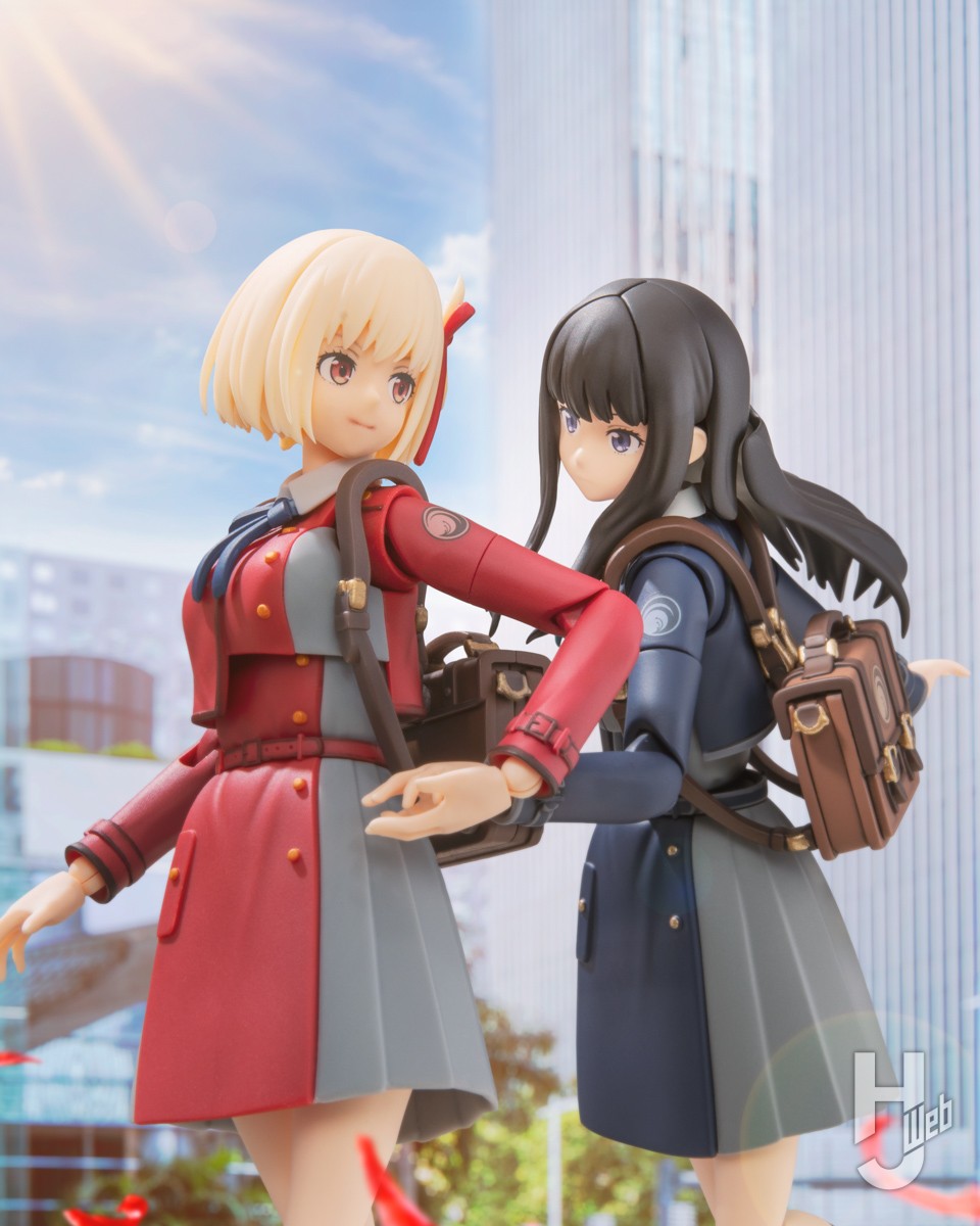 プラマテリア リコリコ千束＆たきな完成品セット PLAMATEA 錦木千束