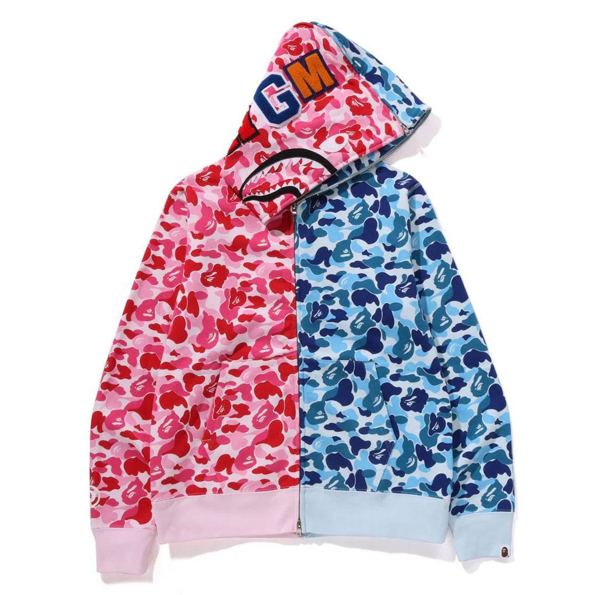 A BATHING APE アベイシングエイプ - ABC CAMO SEPARATE SHARK FULL