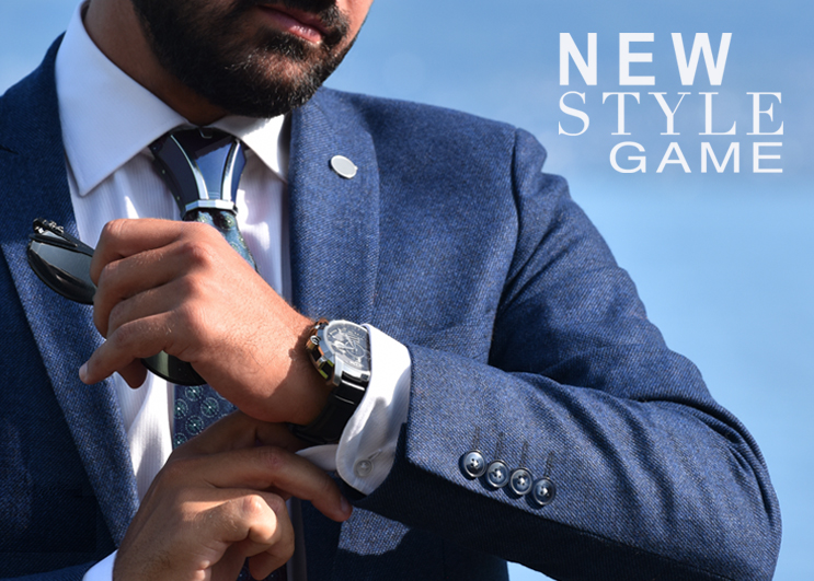 Haston Collection – 首元に輝くネクタイ専用チタン製ハンドクラフト