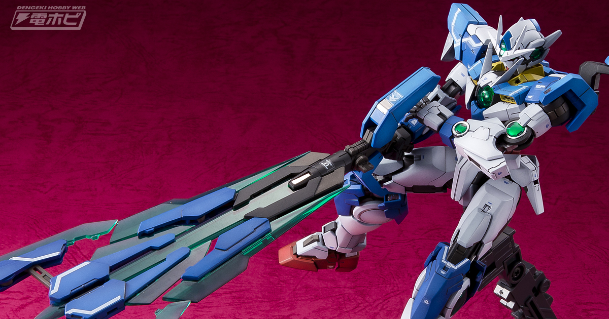 ガンプラ作例【RG 1/144 GNT-0000 ダブルオークアンタ】を人首猛が製作