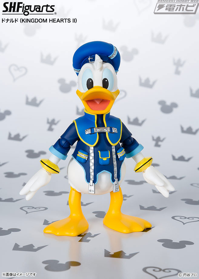 キングダムハーツII』ドナルドがS.H.Figuartsシリーズに登場！ソラ
