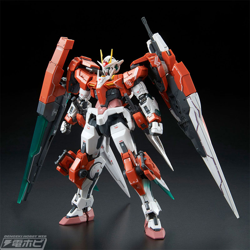 機動戦士ガンダム00』レッドカラーのダブルオーガンダム セブンソード