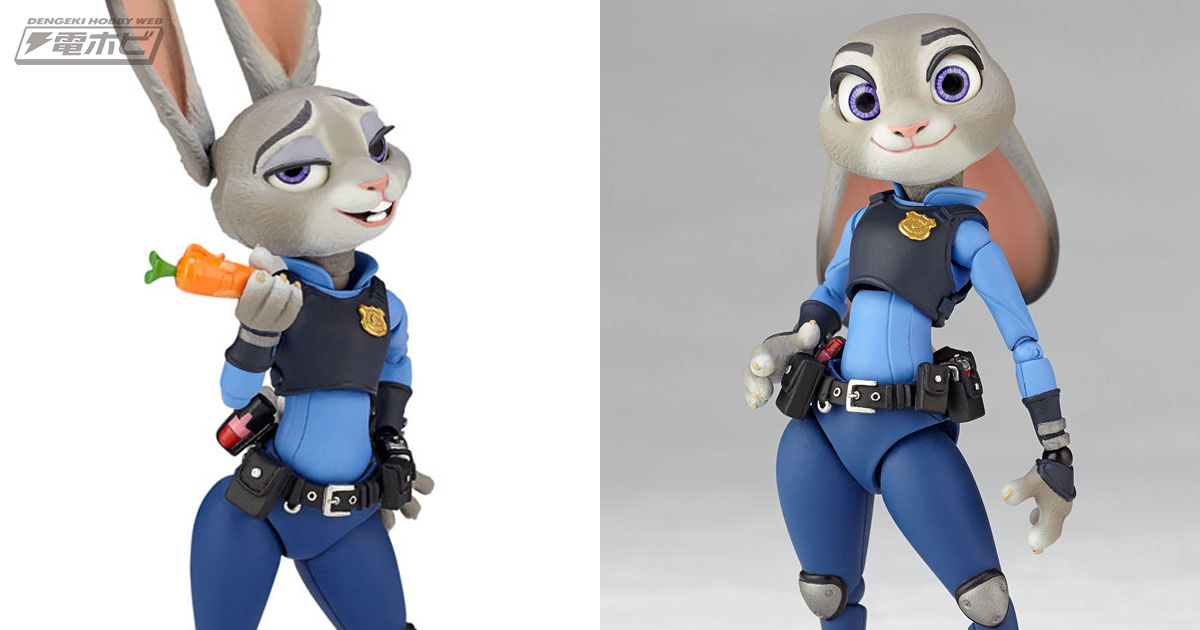 本日予約開始！『ズートピア』ジュディ・ホップスの人気可動フィギュア