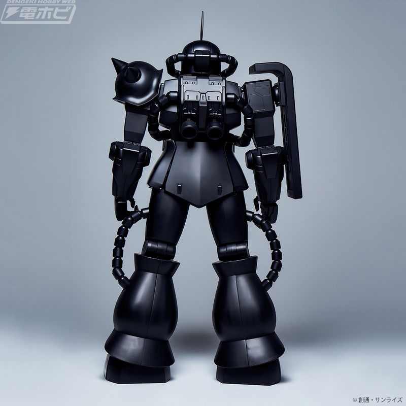 お値段75万円超え！】『機動戦士ガンダム』漆黒の1／12シャア専用ザク