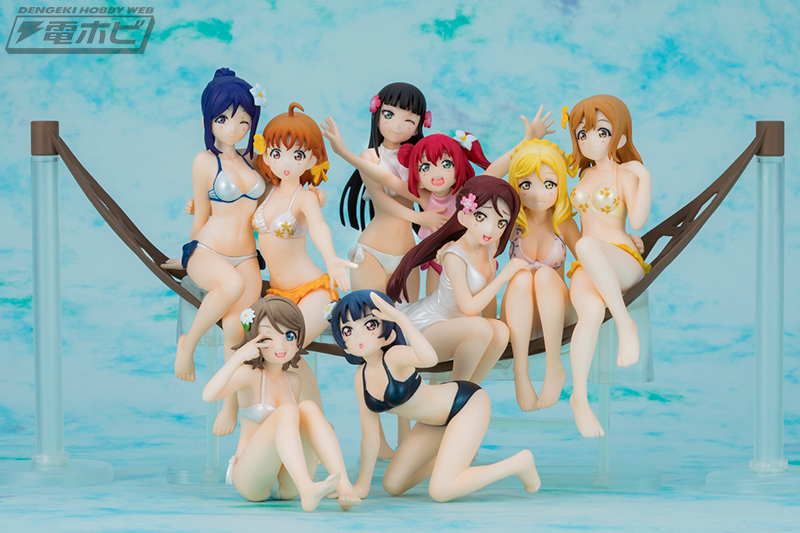 水着姿の「Aqours」フィギュアが可愛すぎる！「Gasha Portraits ラブ