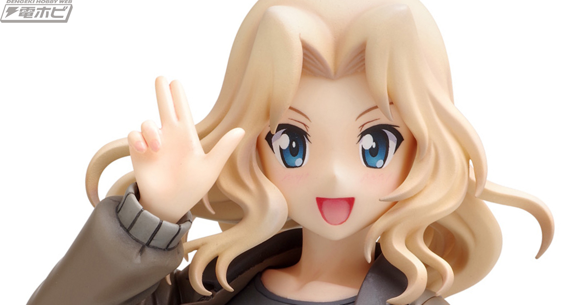 グラマーなスタイルが魅力的！『ガルパン』ケイがパンツァージャケット