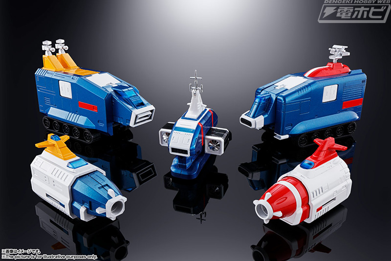 15体合体を実現！「超合金魂 GX-88 機甲艦隊ダイラガーXV」が登場！5体