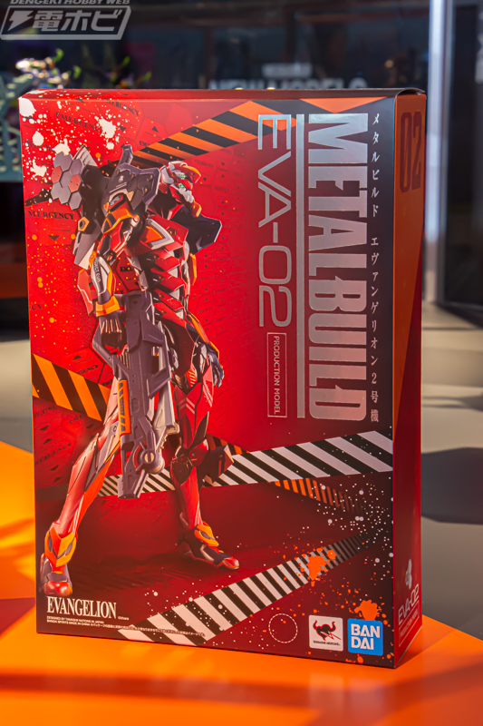 METAL BUILD エヴァンゲリオン2号機」が初展示！【メタルビルド