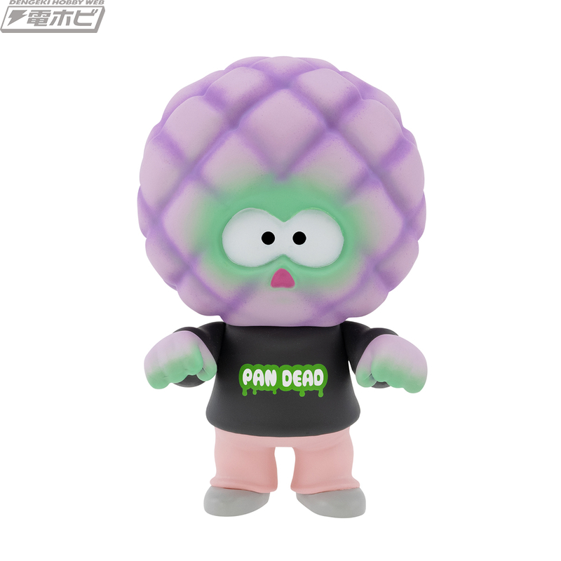 パンのゾンビ”のソフビシリーズ「PAN DEAD」のミニチュアフィギュア第2