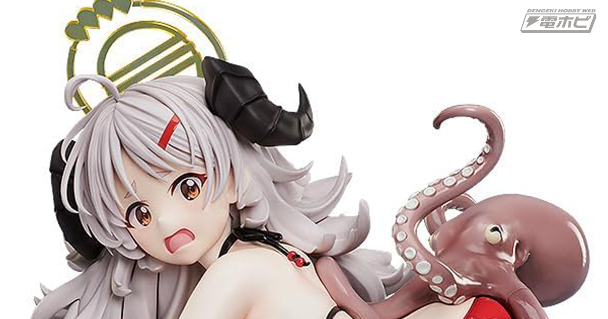 重力を感じる豊満バストやタコがまとわりつく姿に注目！『ブルー