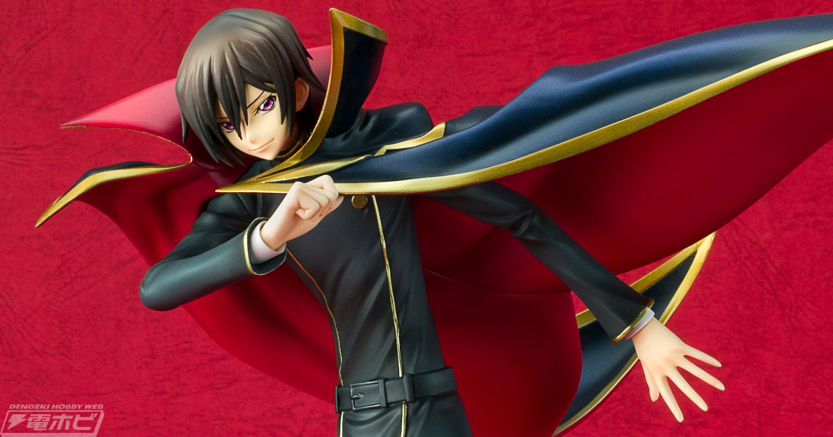 G.E.M.シリーズの原点！『コードギアス』ルルーシュが完全新規造形で