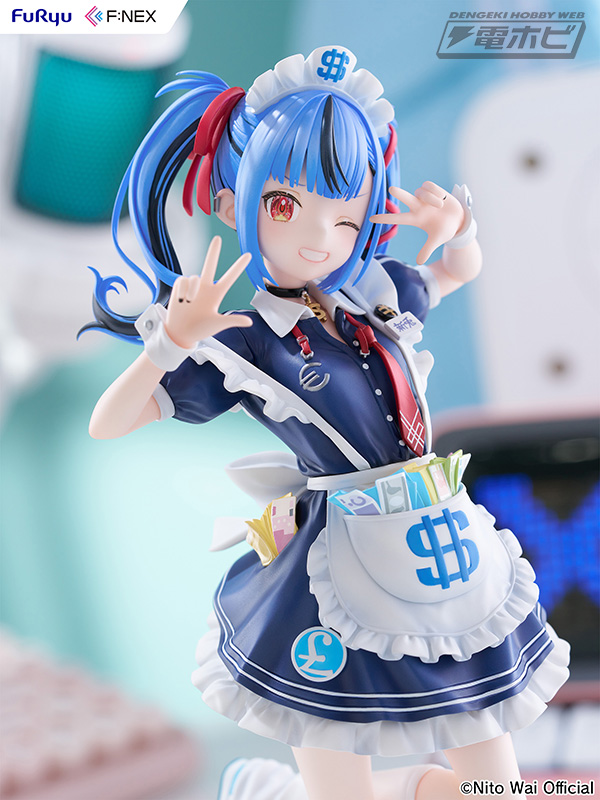 ポケットやエプロンに詰め込まれた札束なども再現！個人勢はいすぺっく