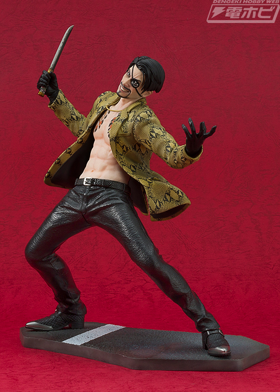 凶暴性を感じさせる不敵な笑みがステキ！『龍が如く』真島吾朗が