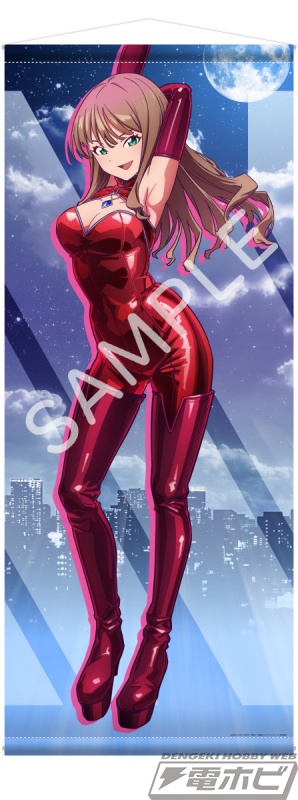 セクシーな怪盗に扮した六花、アカネ、夢芽の描き下ろしイラストを