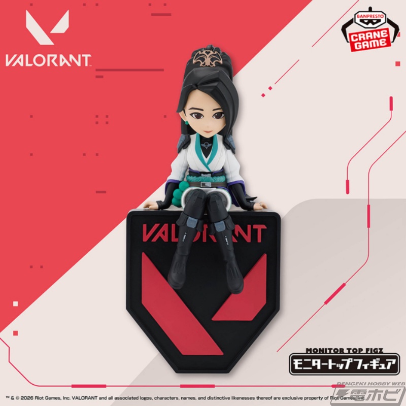 ジェットとセージをデフォルメデザインで立体化！『VALORANT』より